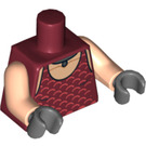 LEGO Dark Red Sugi Torso (973 / 76382)