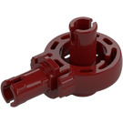 LEGO Dark Red Technic Click Rotation Bushing with Two Pins (47455)