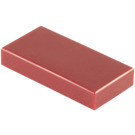 LEGO Dark Red Tile 1 x 2 with Groove (3069 / 30070)