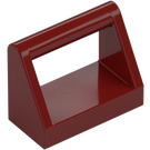 LEGO Dark Red Tile 1 x 2 with Handle (2432)