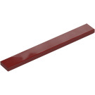 LEGO Dark Red Tile 1 x 8 (4162)