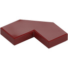 LEGO Dark Red Tile 2 x 2 Corner with Cutouts (27263)