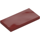 LEGO Dark Red Tile 2 x 4 (87079)