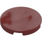 LEGO Dark Red Tile 3 x 3 Round (67095)