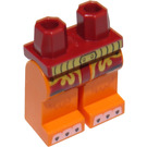 LEGO Dark Red Tormak Minifigure Hips and Legs (3815 / 17617)