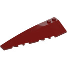 LEGO Dark Red Wedge 10 x 3 x 1 Double Rounded Left (50955)