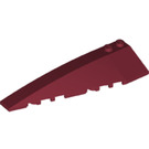 LEGO Dark Red Wedge 10 x 3 x 1 Double Rounded Left (50955)