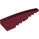 LEGO Dark Red Wedge 10 x 3 x 1 Double Rounded Right (50956)