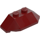 LEGO Dark Red Wedge 2 x 4 Triple (47759)