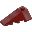 LEGO Dark Red Wedge 2 x 4 Triple Left (43710)