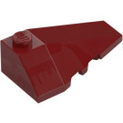 LEGO Dark Red Wedge 2 x 4 Triple Right (43711)