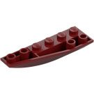 LEGO Dunkelrot Keil 2 x 6 Doppelt Invers Links (41765)