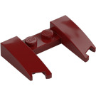 LEGO Dark Red Wedge 3 x 4 x 0.7 with Cutout (11291 / 31584)