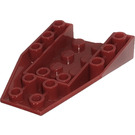 LEGO Rojo oscuro Cuña 6 x 4 Invertido (4856)