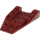 LEGO Dark Red Wedge 6 x 4 Inverted (4856)