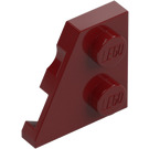 LEGO Dark Red Wedge Plate 2 x 2 Wing Left (24299)