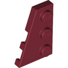LEGO Dark Red Wedge Plate 2 x 3 Wing Left (43723)