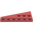 LEGO Rouge foncé Coin assiette 3 x 6 Aile Droite (54383)