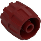 LEGO Dark Red Wheel Hard-Plastic Small (6118)