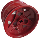 LEGO Dark Red Wheel Rim Ø43.2 x 26 with 3 Pin Holes (41896)