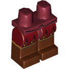 LEGO Dark Red William Shakespeare Minifigure Hips and Legs (3815 / 16268)