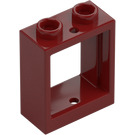 LEGO Dark Red Window Frame 1 x 2 x 2 (60592 / 79128)