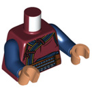 LEGO Dark Red Wong Minifig Torso (973 / 76382)