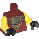 LEGO Dark Red Wyldfyre Torso (973)