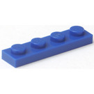 LEGO Donker koningsblauw Plaat 1 x 4 (3710)