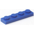 LEGO Dark Royal Blue Plate 1 x 4 (3710)