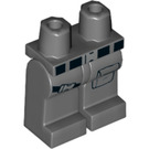 LEGO Gris pierre foncé ACU Trooper Minifigure Hanches et jambes (3815 / 68083)