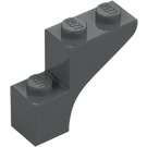 LEGO Gris Pierre Foncé Arche 1 x 3 x 2 (88292)