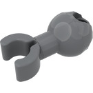 LEGO Dark Stone Gray Arm Piece with Towball and Clip (30082)