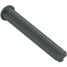 LEGO Dark Stone Gray Axle 4 with End Stop (87083)