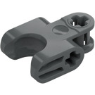 LEGO Dark Stone Gray Ball Joint Socket and Axle (67695)