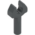 LEGO Dark Stone Gray Bar 1 with Clip (without Gap in Clip) (3484 / 48729)