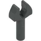 LEGO Dark Stone Gray Bar 1 with Clip (without Gap in Clip) (3484 / 48729)