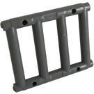 LEGO Dark Stone Gray Bar 1 x 4 x 3 with 4 End Protrusions (62113)