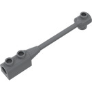 LEGO Dark Stone Gray Bar 1 x 8 with Brick 1 x 2 Curved (Axle Holder in Small End) (30359 / 60572)