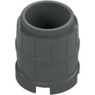 LEGO Dark Stone Gray Barrel 2 x 2 x 1.7 (2489 / 26170)