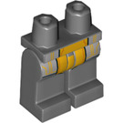 LEGO Donker Steengrijs Battle Suit Axl Minifigure Heupen en benen (3815 / 29018)