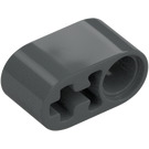 LEGO Dark Stone Gray Beam 2 with Axle Hole and Pin Hole (40147 / 74695)