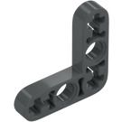 LEGO Dark Stone Gray Beam 3 x 3 x 0.5 Bent 90 Degrees L Shape (32056 / 59605)