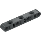 LEGO Dark Stone Gray Beam 7 with Side Holes (2391)