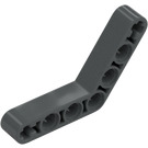 LEGO Dark Stone Gray Beam Bent 53 Degrees, 4 and 4 Holes (32348 / 42165)