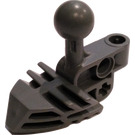 LEGO Dark Stone Gray Bionicle Head Connector with Ball Joint 3 x 2 (47332)