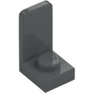 LEGO Dark Stone Gray Bracket 1 x 1 with 1 x 2 Plate Up (73825)