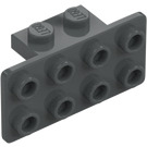 LEGO Tmavě kamenná šedá Konzola 1 x 2 - 2 x 4 (21731 / 93274)