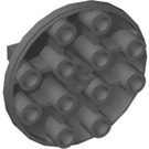 LEGO Dark Stone Gray Bracket 1 x 2 - Dish 4 x 4 (30209)