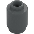 LEGO Dark Stone Gray Brick 1 x 1 Round with Open Stud (3062)